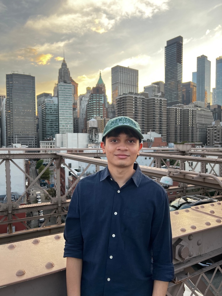 Bhishma Gaudani, Computer Science student at Stony Brook University